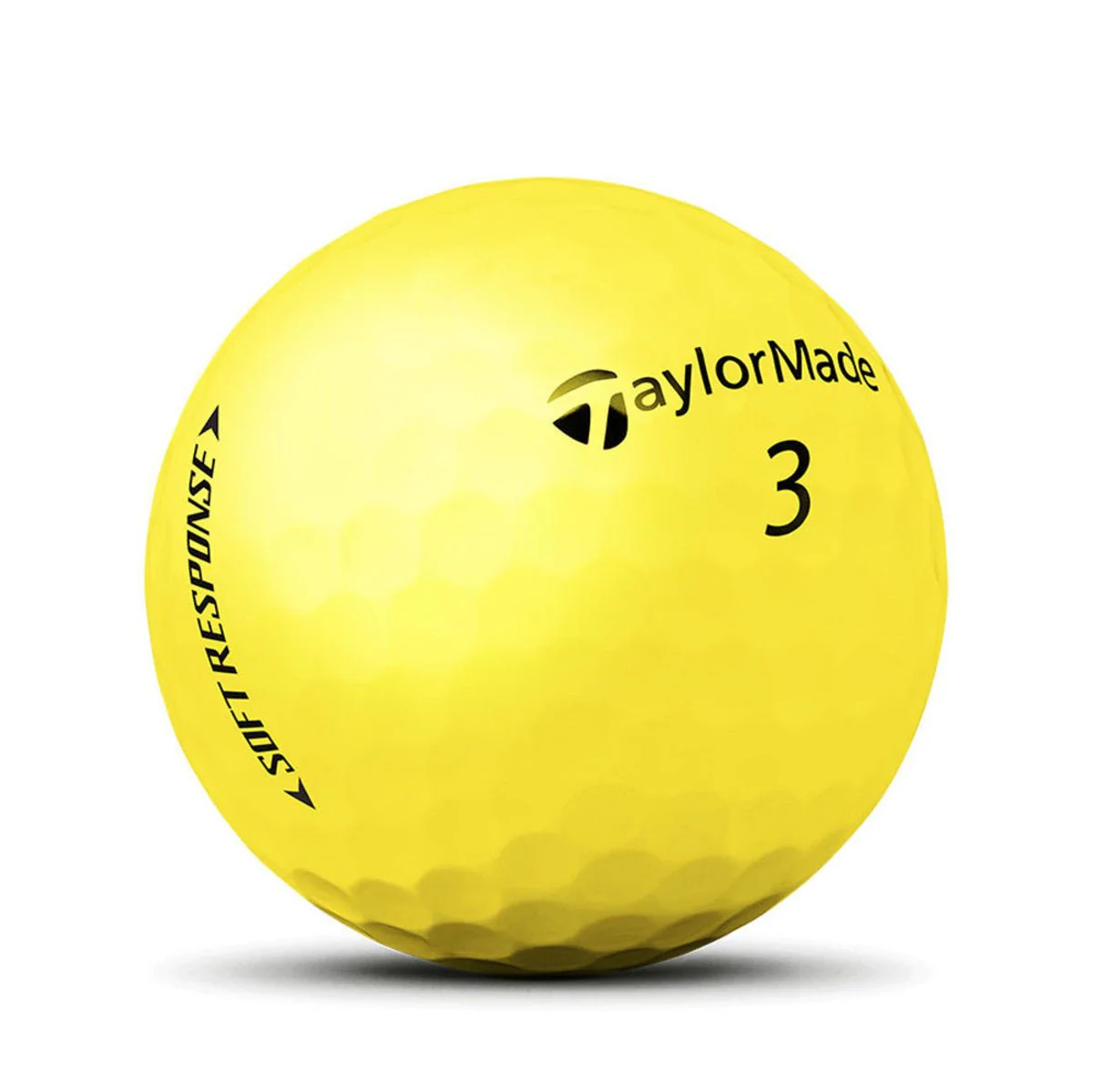 TaylorMade Soft Response Golf Balls - Yellow - Image 2