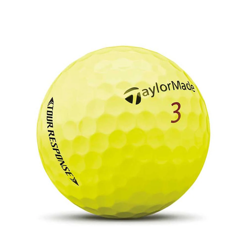 TaylorMade Tour Response Golf Balls - Yellow - 2022 - Prior Generation - Image 2