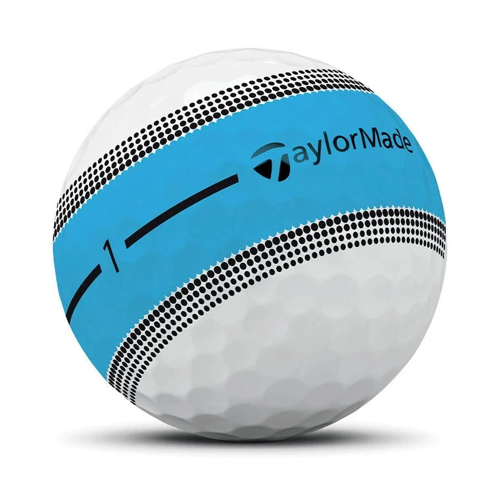 TaylorMade Tour Response Stripe Golf Balls - Neon Multi - Image 4