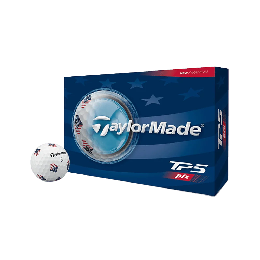 TaylorMade TP5 pix USA Golf Balls