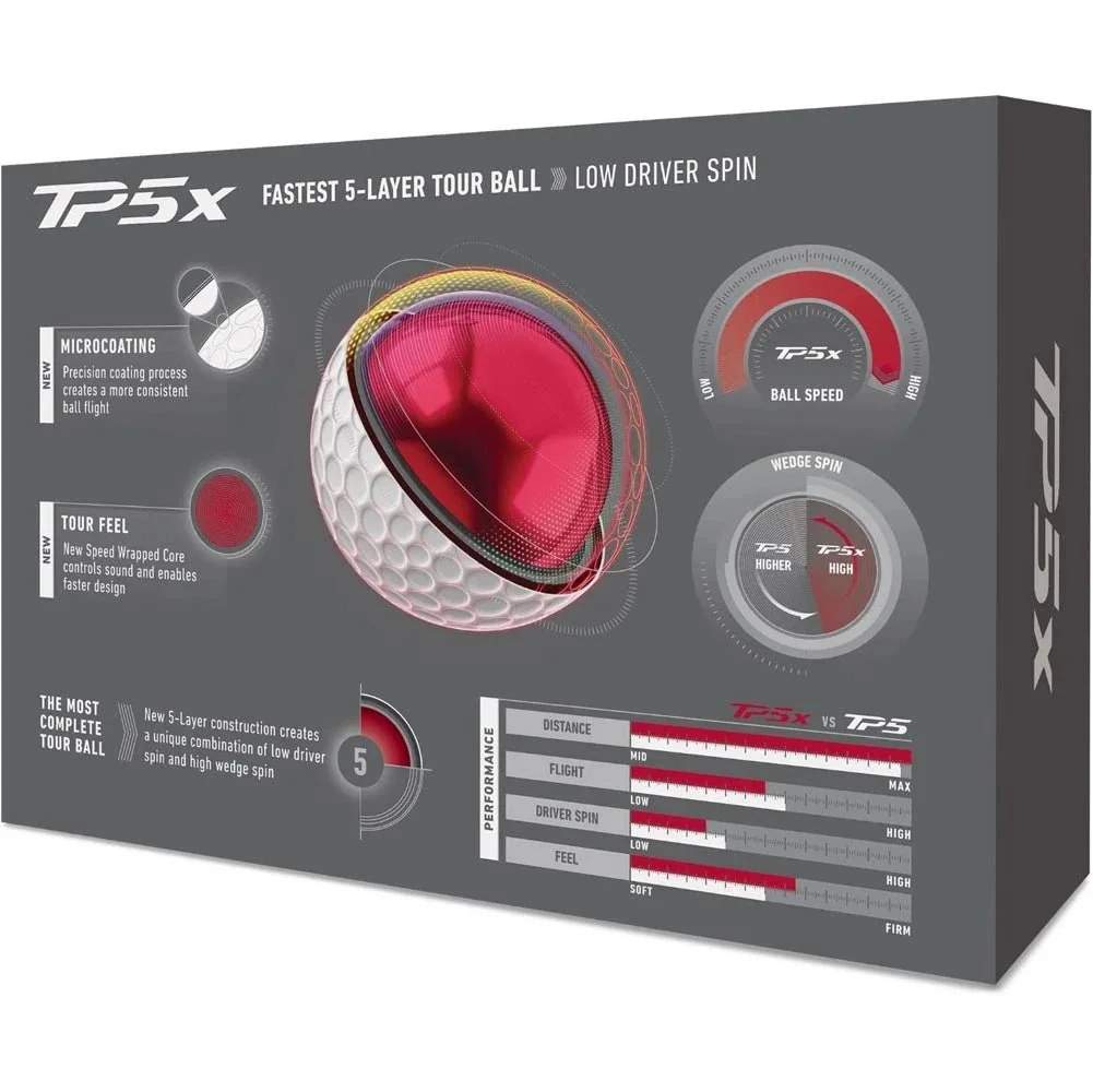 TaylorMade TP5x Golf Balls - Image 4