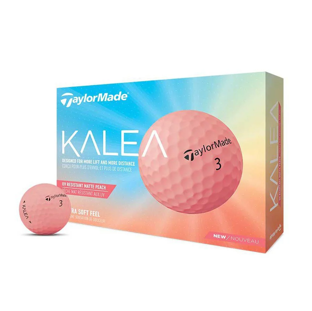 TaylorMade Women's Kalea Golf Balls - Matte Peach - 2022