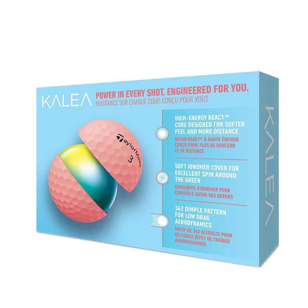 TaylorMade Women's Kalea Golf Balls - Matte Peach - 2022 - Image 3