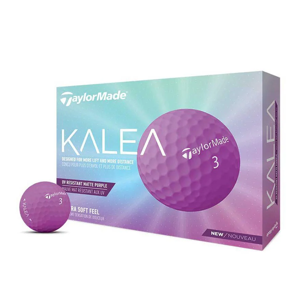 TaylorMade Women's Kalea Golf Balls - Matte Purple - 2022
