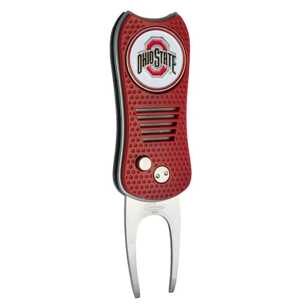 Team Golf NCAA Switchblade Divot Tool - Ohio State Buckeyes - Image 2