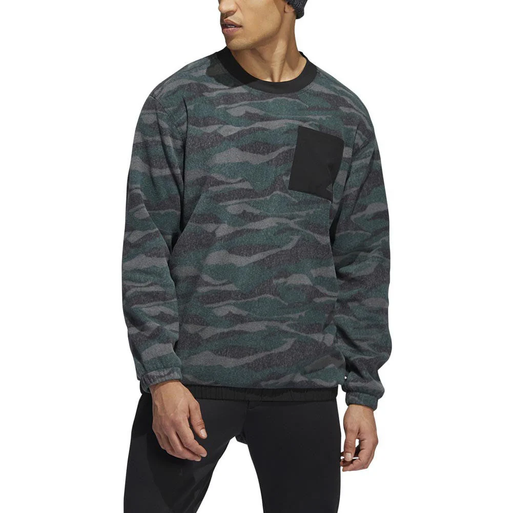 Adidas Texture Print Crewneck - Image 2