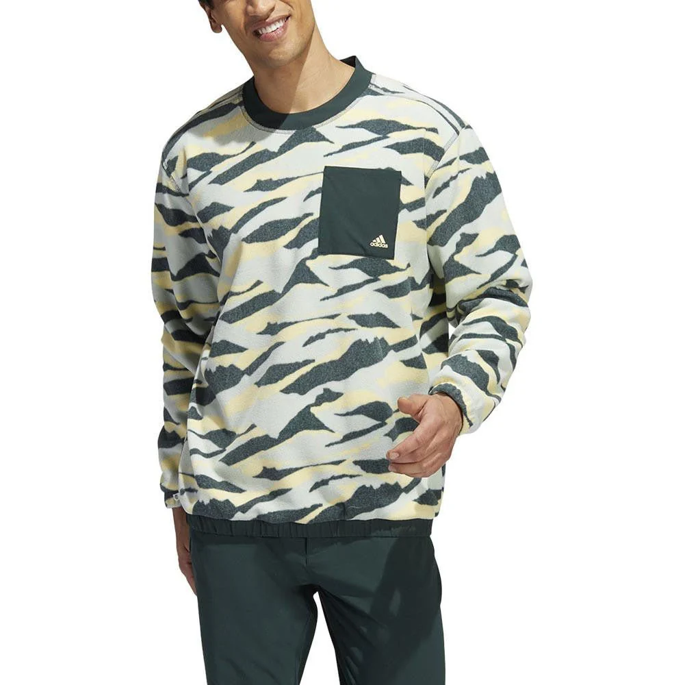 Adidas Texture Print Crewneck - Image 9