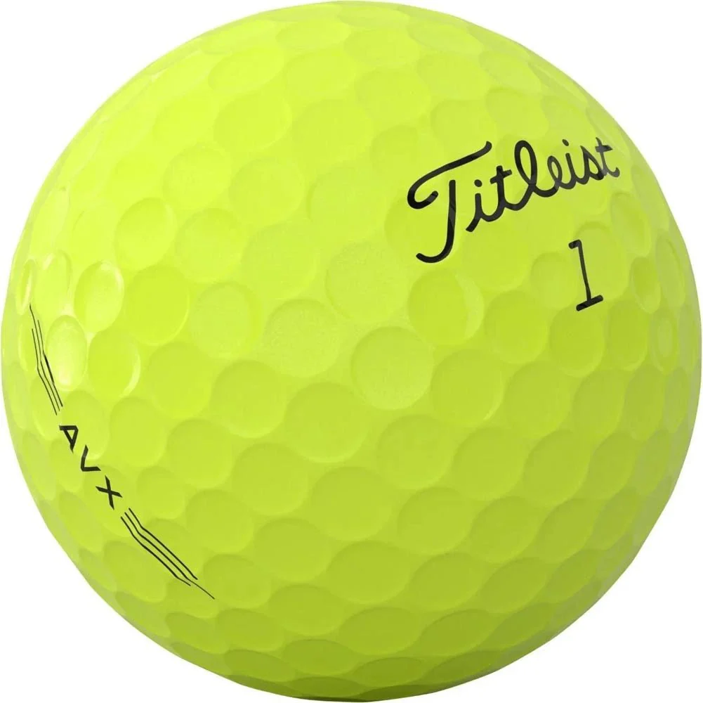 Titleist AVX Golf Balls - Yellow - Image 3