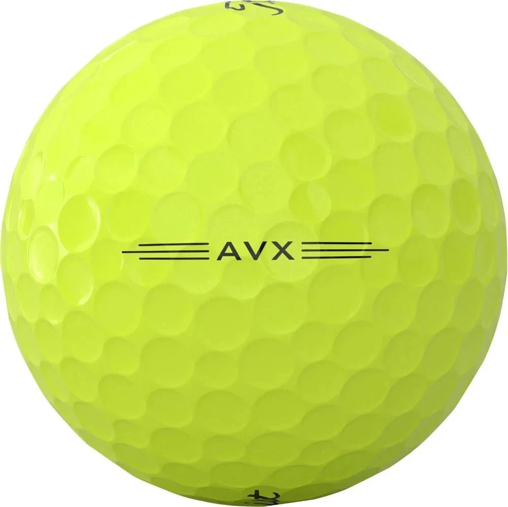 Titleist AVX Golf Balls - Yellow - Image 4