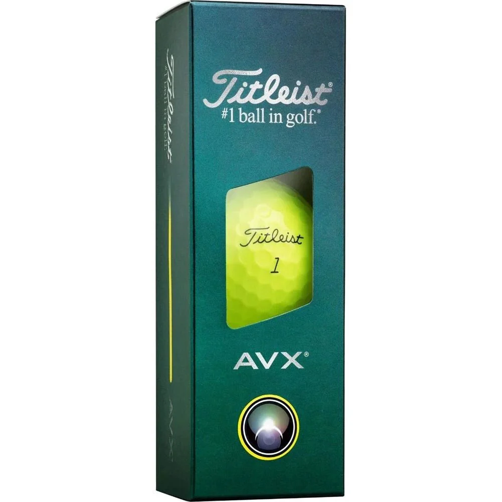 Titleist AVX Golf Balls - Yellow - Image 6