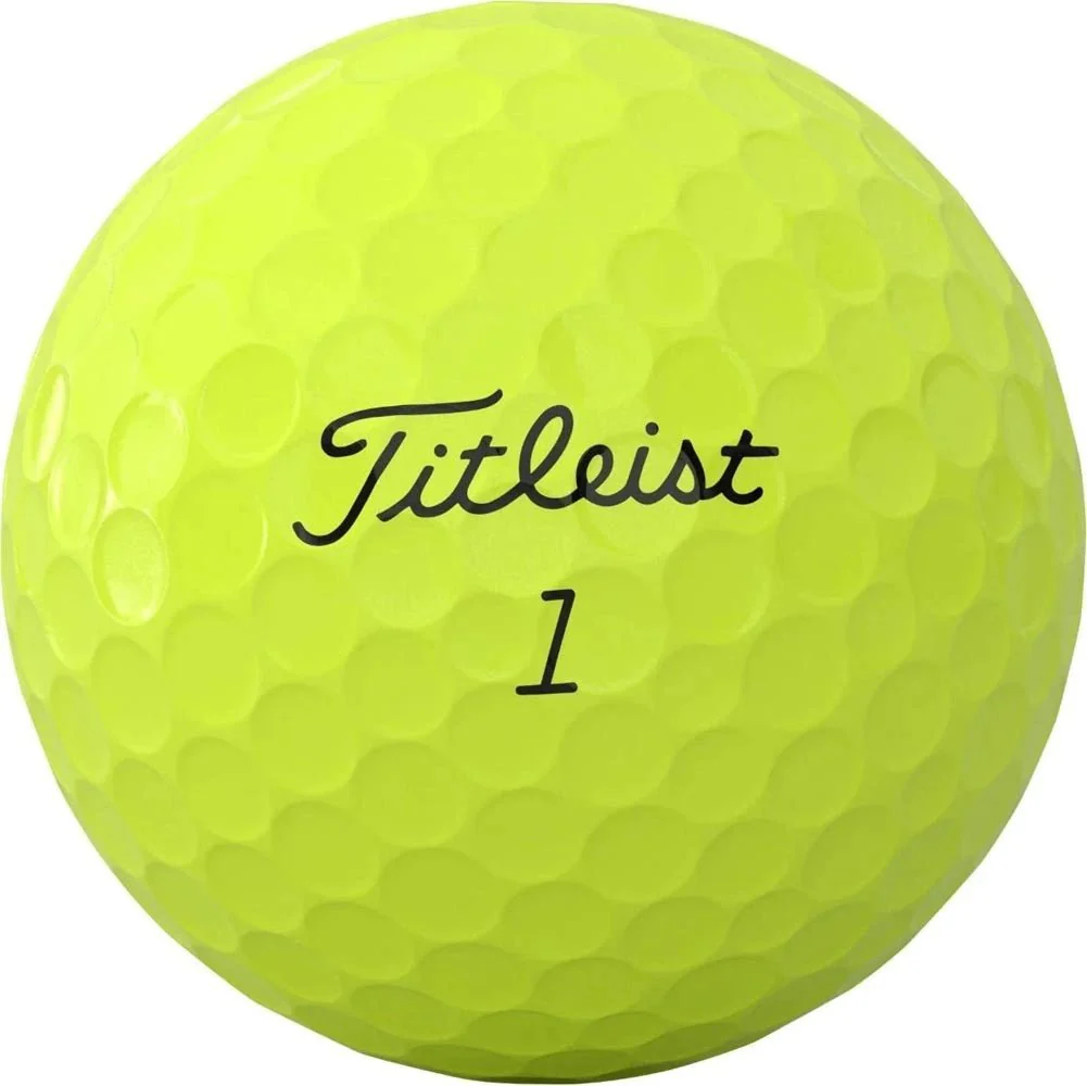 Titleist AVX Personalized Yellow Golf Balls - Image 3