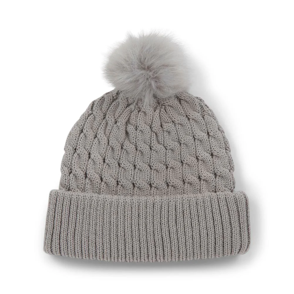 Titleist Cable Knit Pom Pom Golf Beanie - Image 10