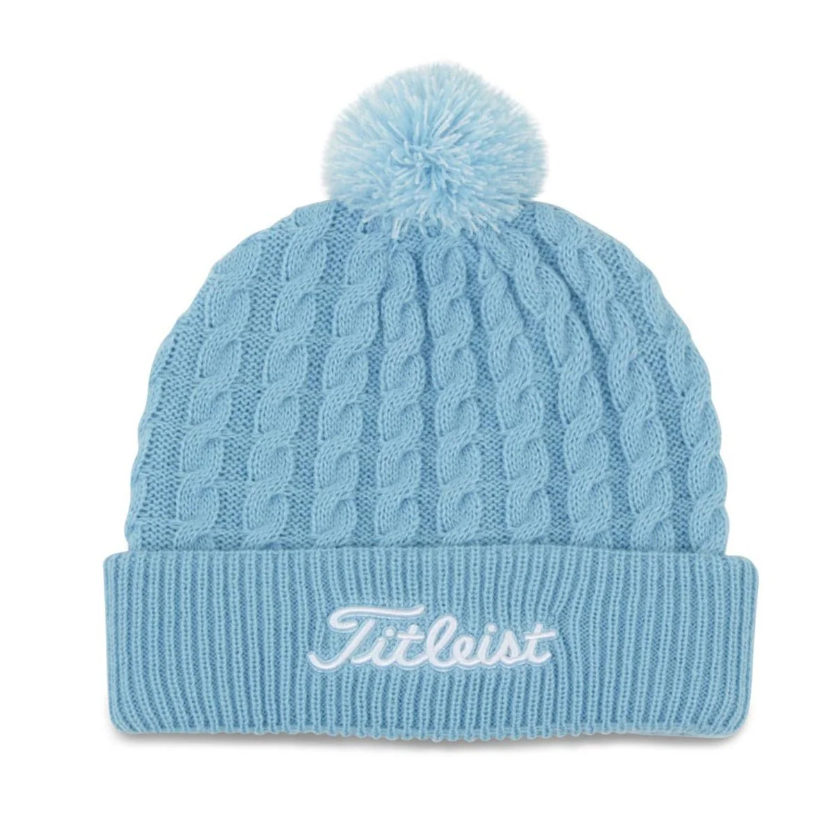 Titleist Cable Knit Pom Pom Golf Beanie - Image 12