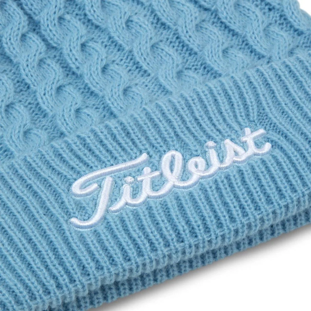 Titleist Cable Knit Pom Pom Golf Beanie - Image 14