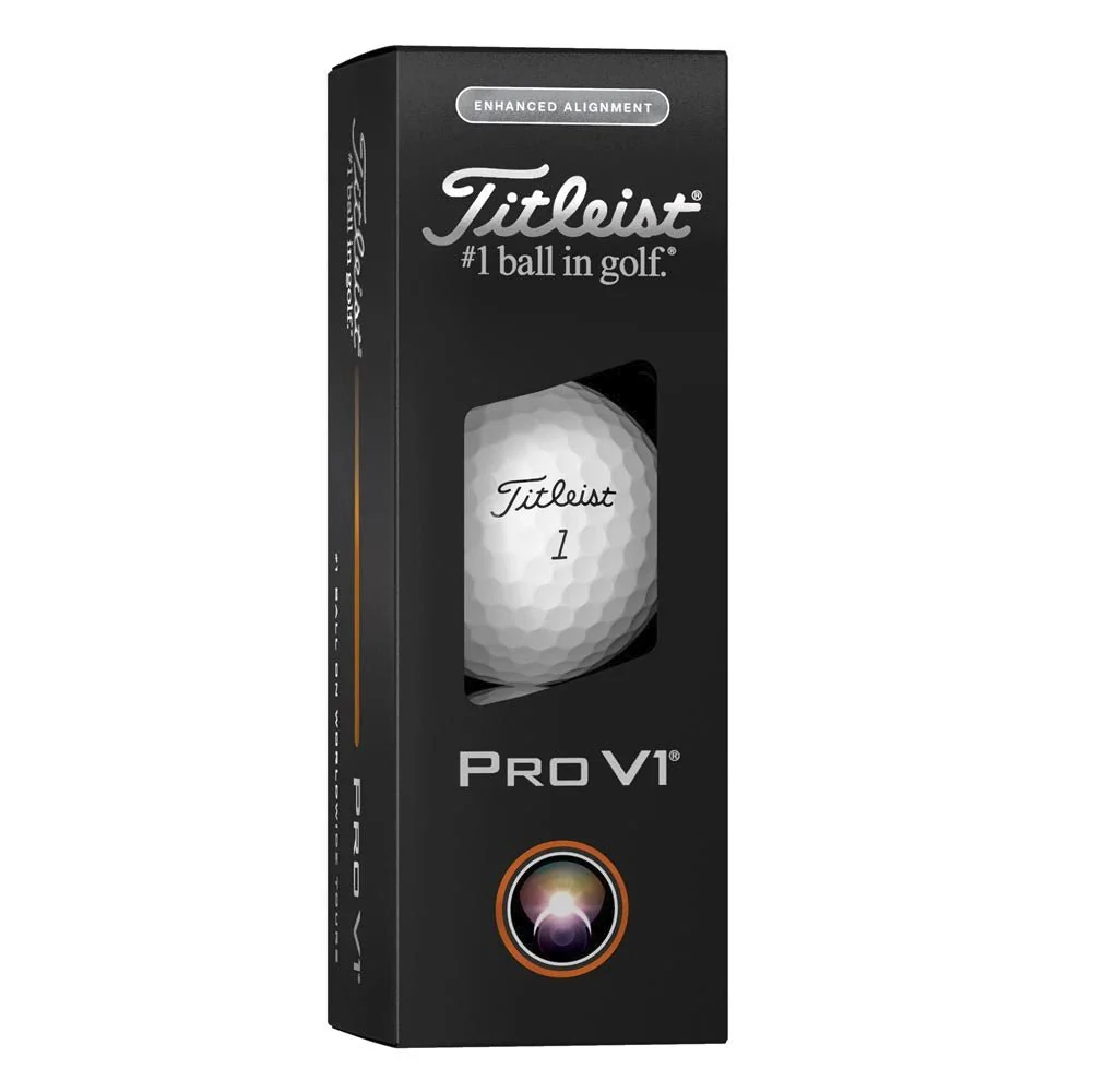 Titleist Pro V1 AIM Enhanced Alignment Golf Balls - Image 7