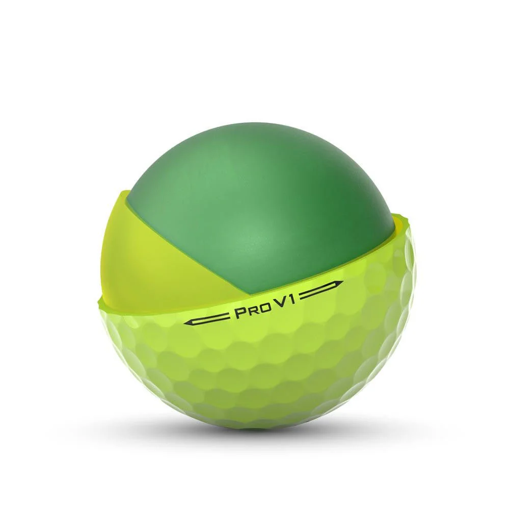 Titleist Pro V1 Golf Balls - Yellow - 2023 - Prior Generation - Image 6