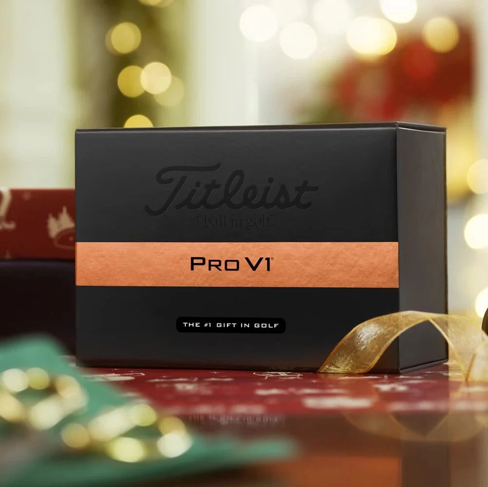 Titleist Pro V1 Holiday Gift Box Golf Balls - 2 Dozen - Image 8