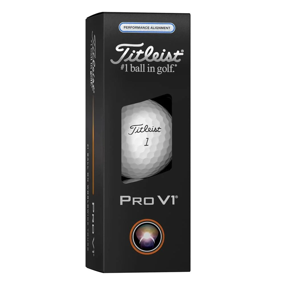 Titleist Pro V1 Performance Alignment Golf Balls - Blue - Image 8