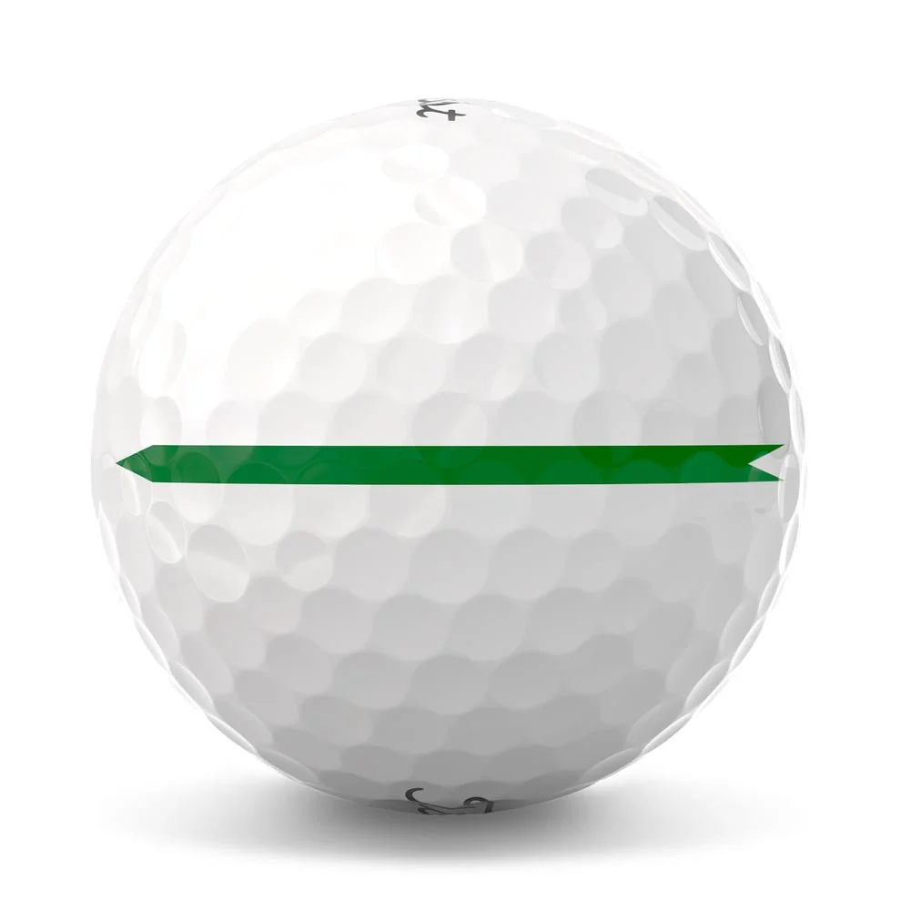 Titleist Pro V1 Performance Alignment Golf Balls - Green - 2023 - Prior Generation - Image 2