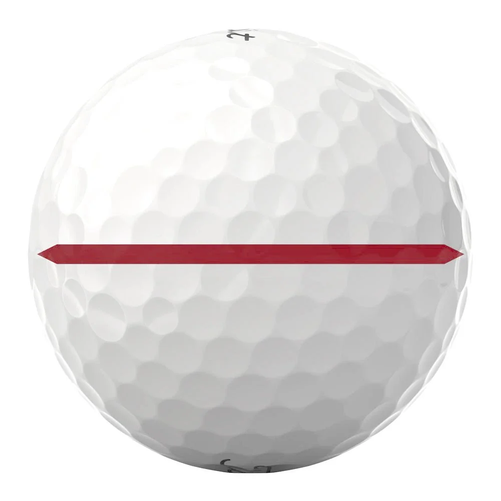 Titleist Pro V1 Performance Alignment Golf Balls - Red - Image 3