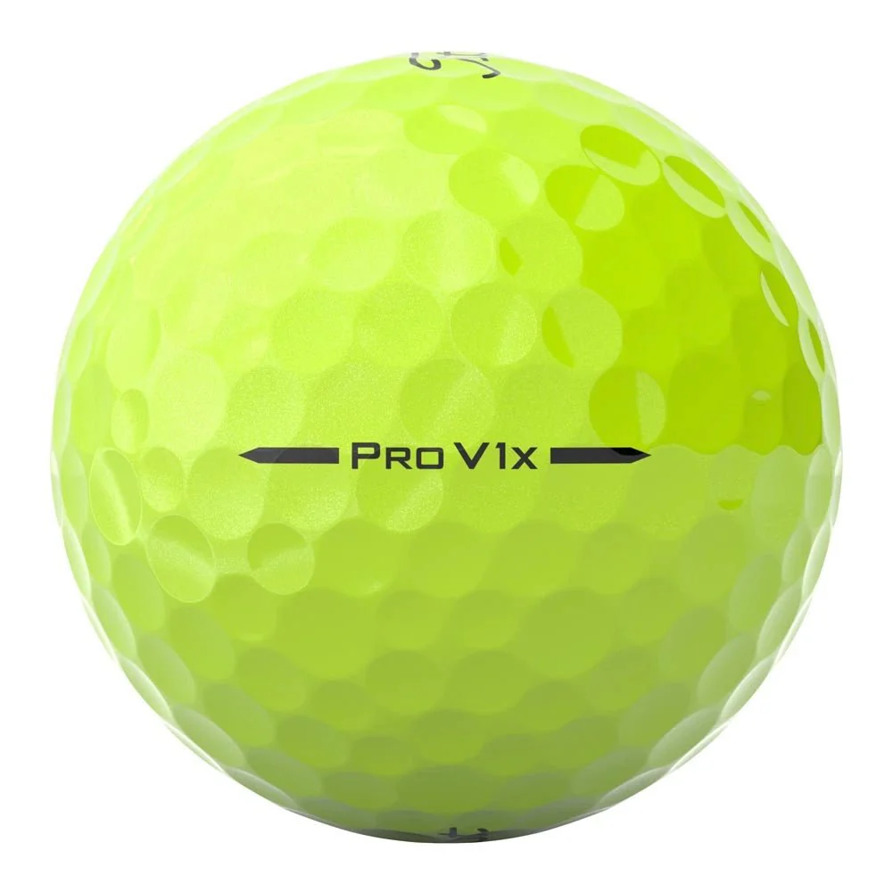 Titleist Pro V1x Golf Balls - Yellow - Image 3