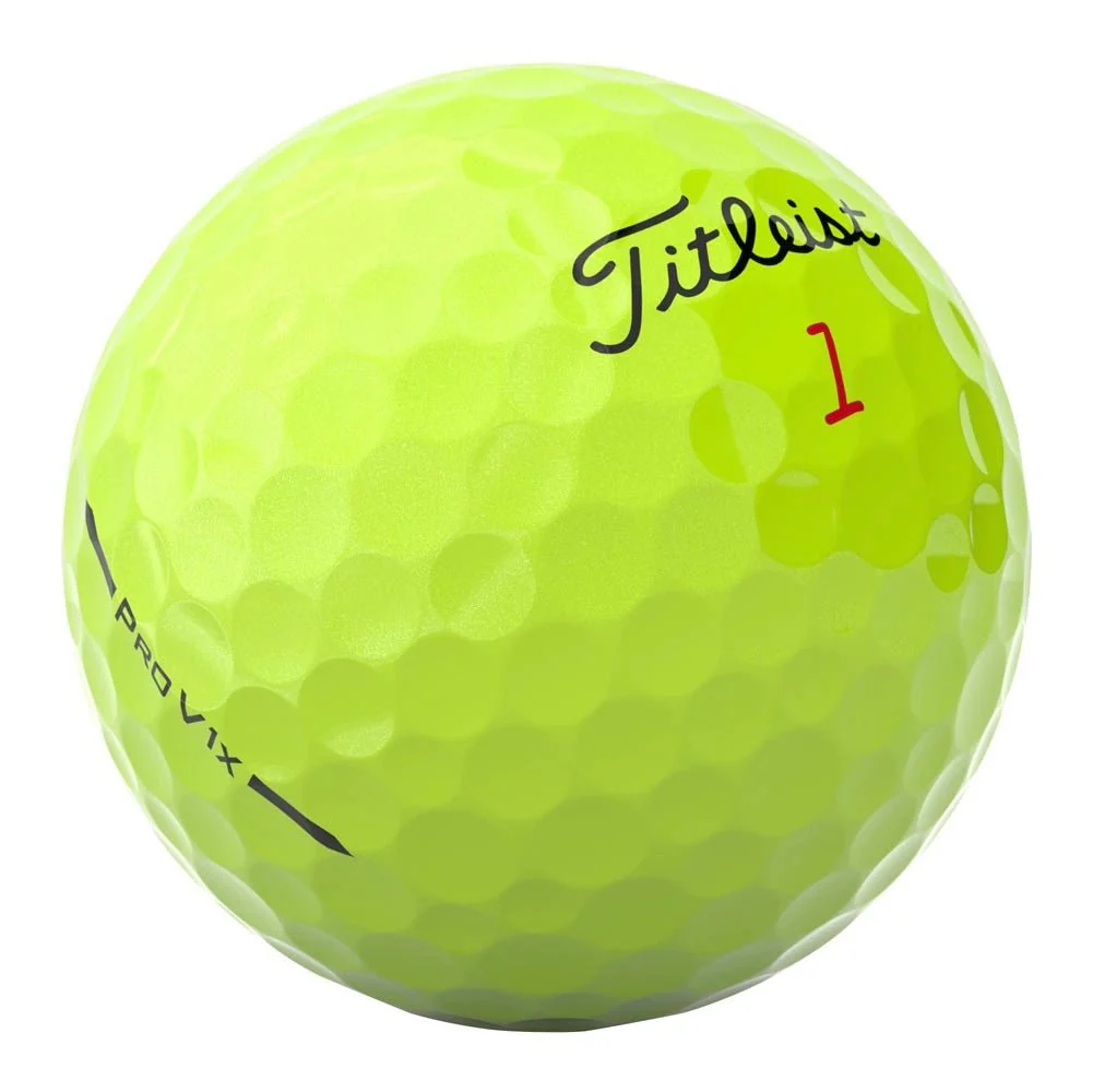 Titleist Pro V1x Golf Balls - Yellow - Image 4