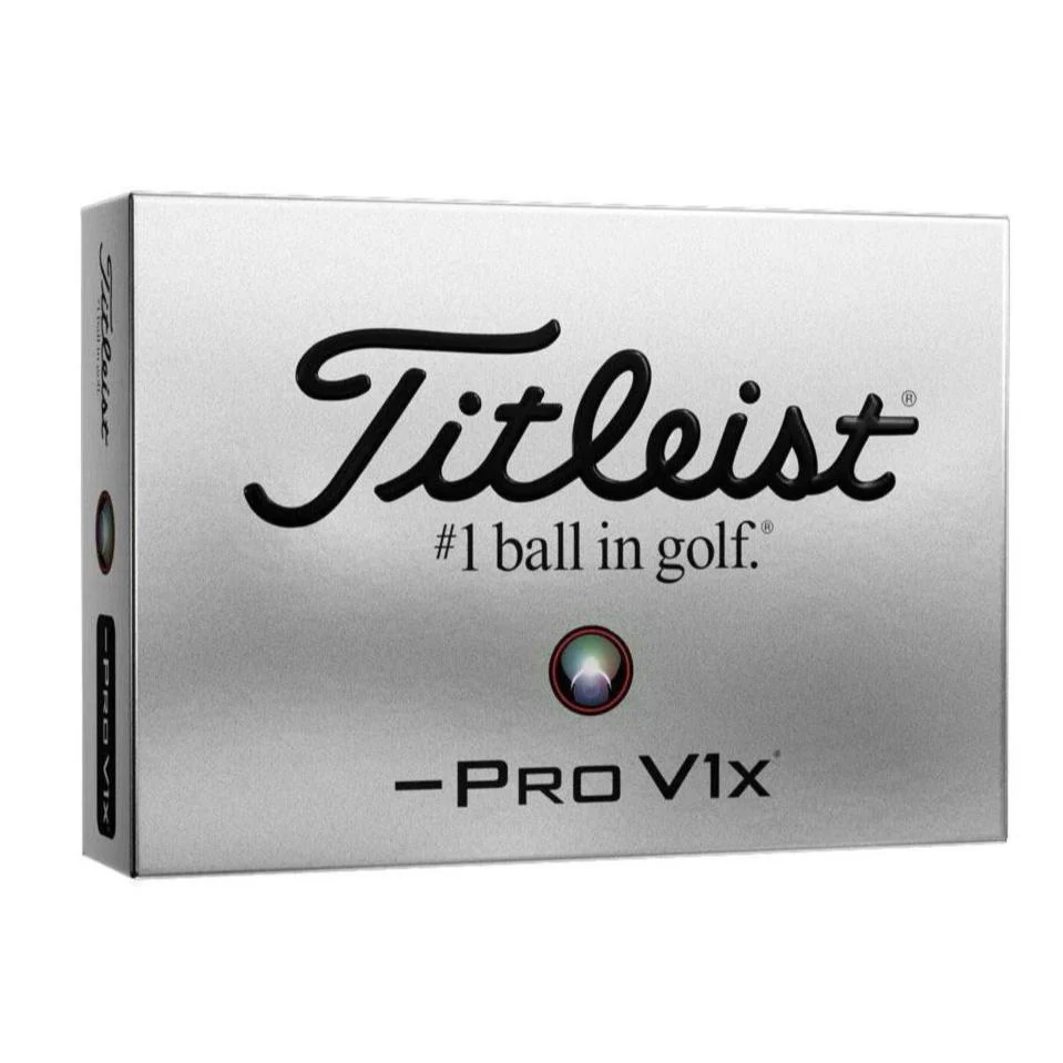 Titleist Pro V1x Left Dash Golf Balls - Prior Generation