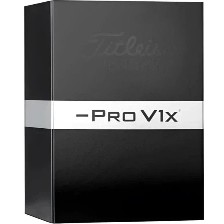 Titleist Pro V1x Left Dash Holiday Gift Box Golf Balls - 2 Dozen - 2023