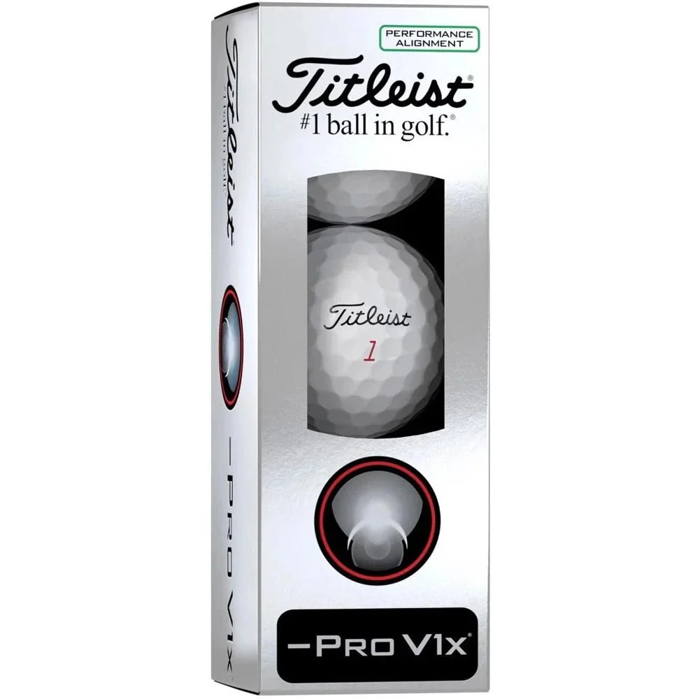Titleist Pro V1x Left Dash Performance Alignment Golf Balls - Green - Prior Generation - Image 5