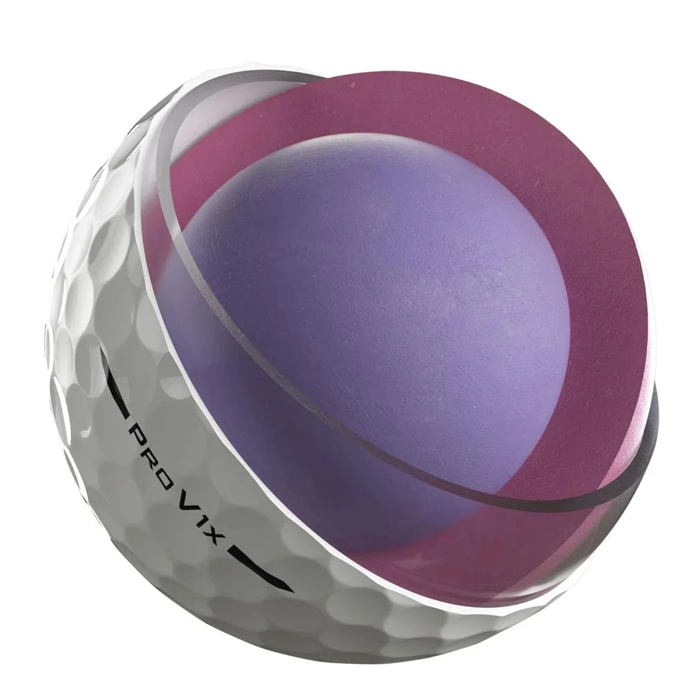 Titleist Pro V1x Performance Alignment Golf Balls - Red - Image 6