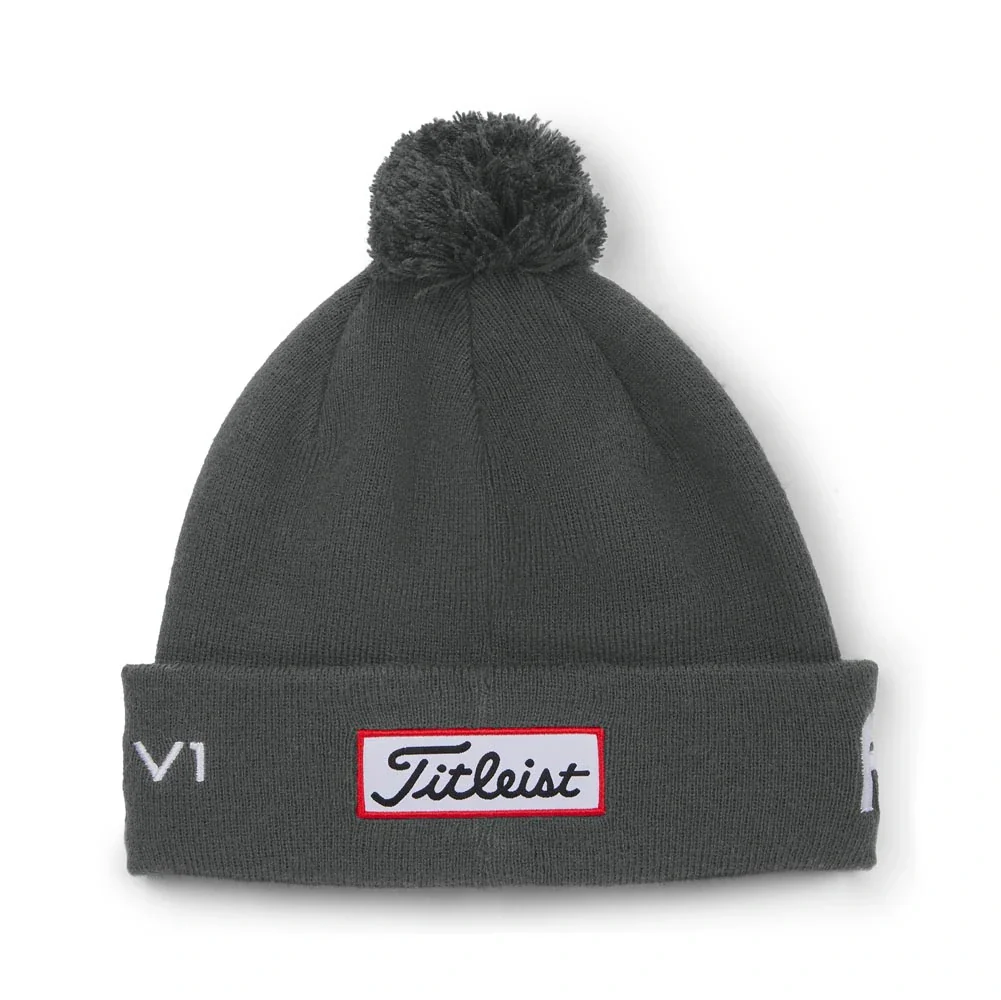 Titleist Tour Pom Pom Golf Beanie - Image 8