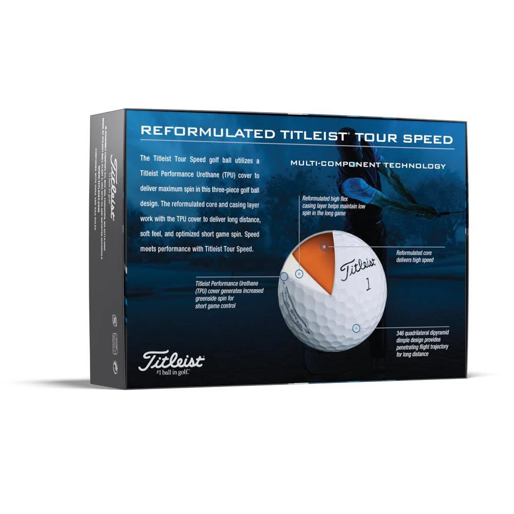Titleist Tour Speed Golf Balls - 2022 - Image 4