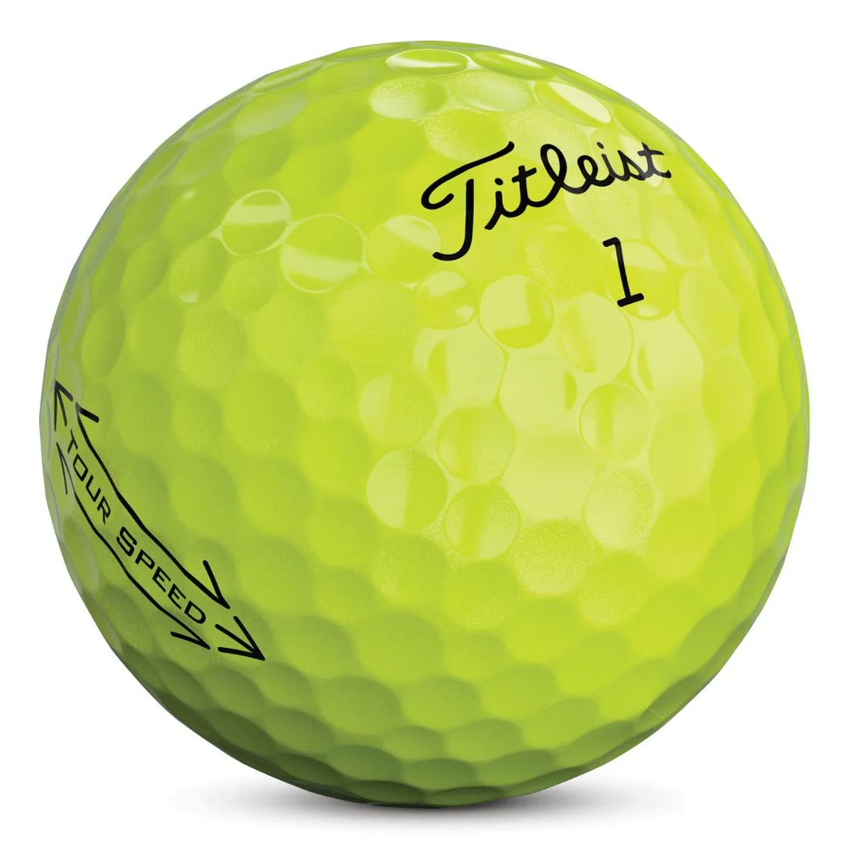 Titleist Tour Speed Golf Balls - Yellow - Image 5