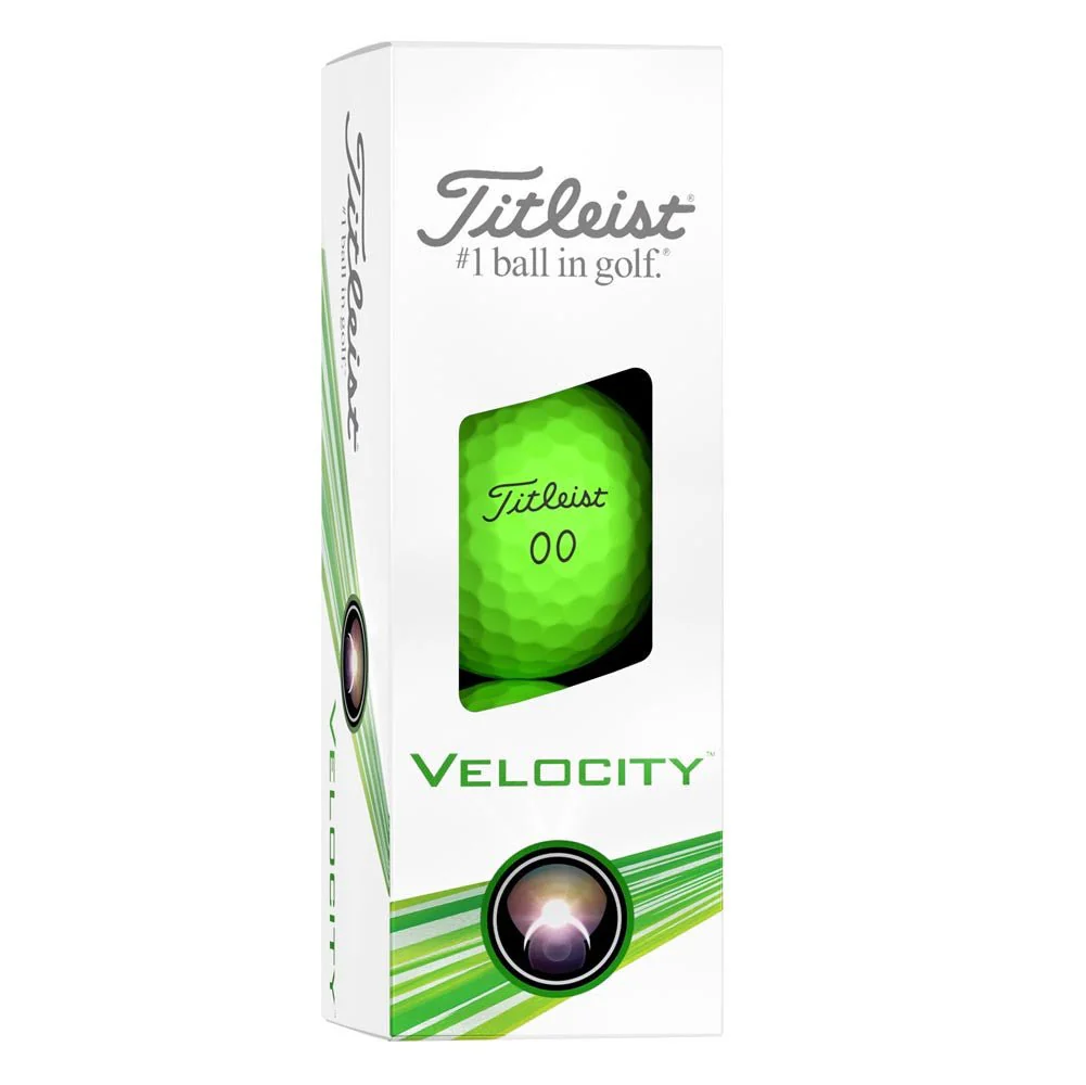 Titleist Velocity Double Digit Golf Balls - Matte Green - Prior Generation - Image 6