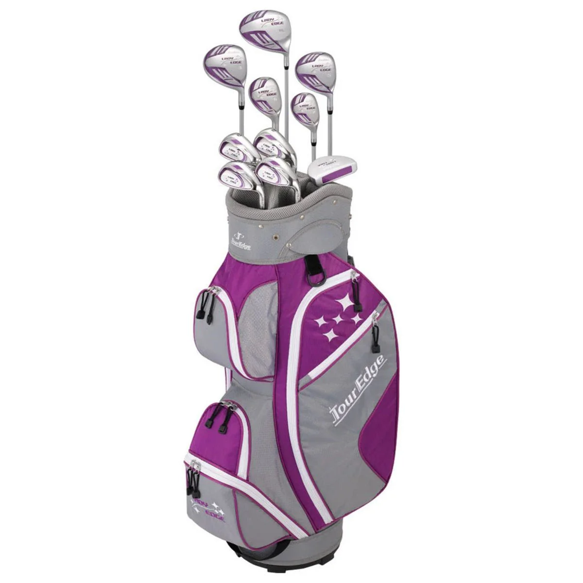 Tour Edge Women's Lady Edge Complete Set - Cart Bag - Image 16