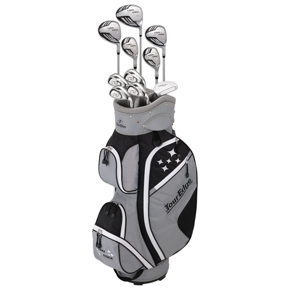 Tour Edge Women's Lady Edge Complete Set - Cart Bag - Image 9