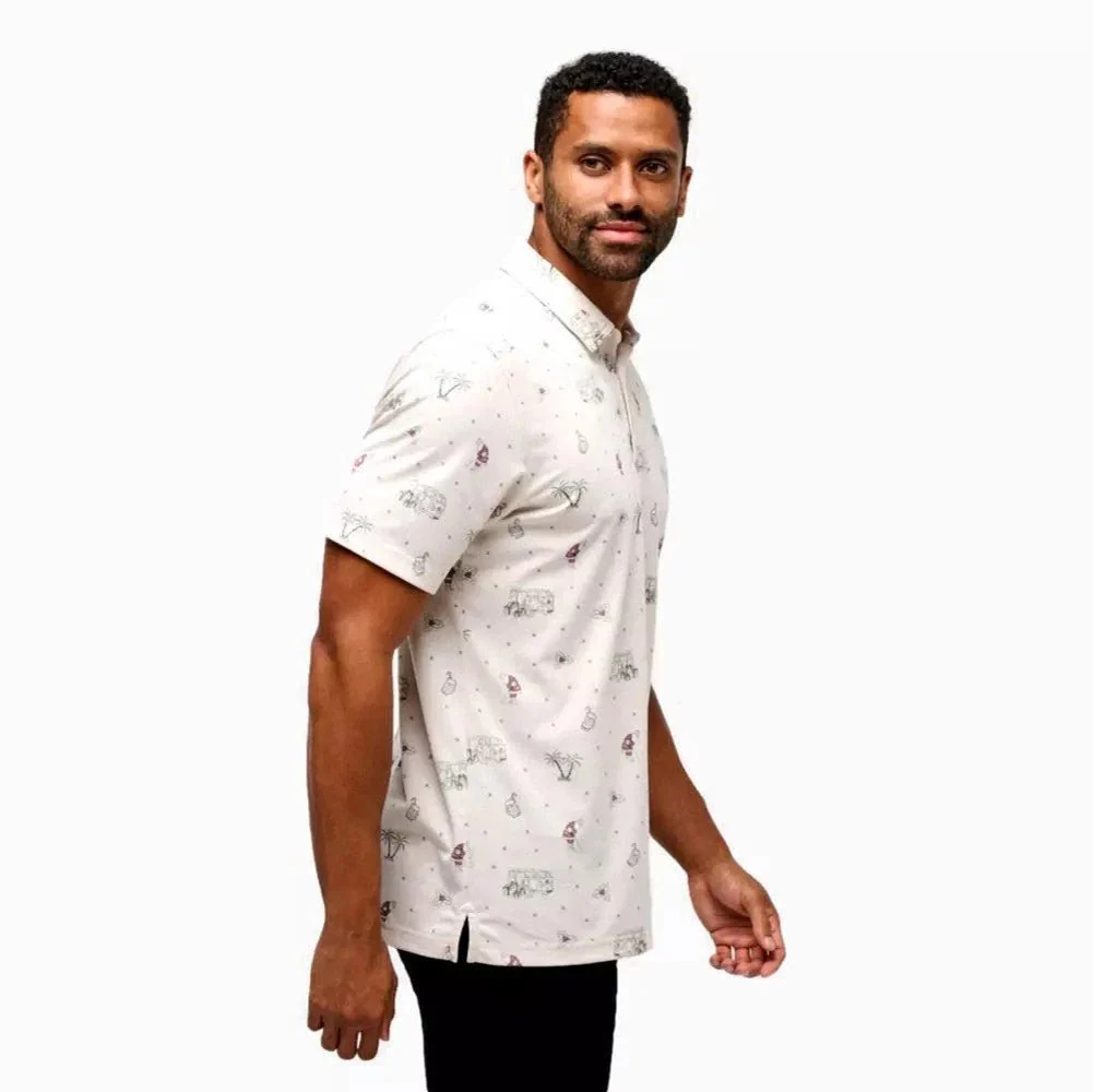 Travis Mathew Cookie Swap Golf Polo - Image 3