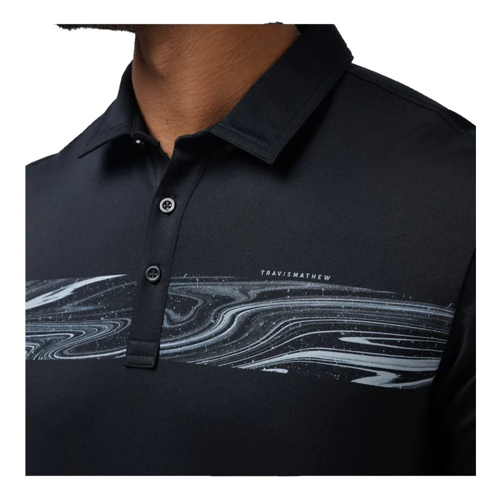 Travis Mathew Dark Waters Golf Polo - Image 4