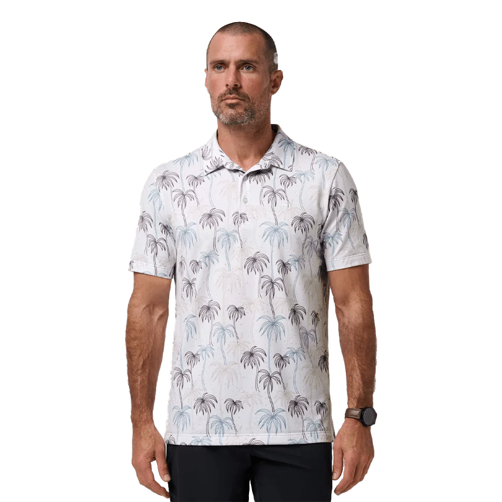 Travis Mathew Featherweight Palms Golf Polo