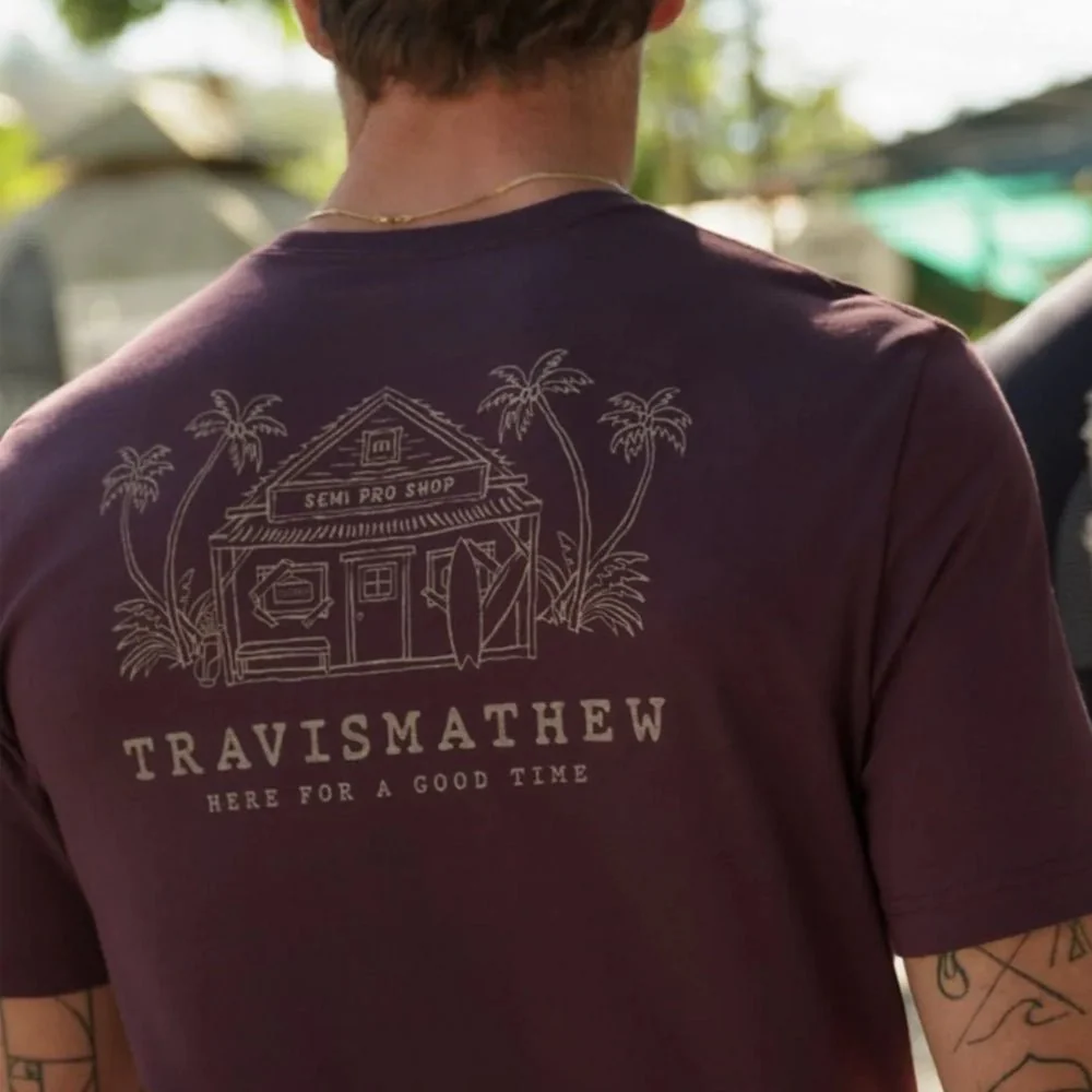 Travis Mathew Island Gem Tee - Image 4