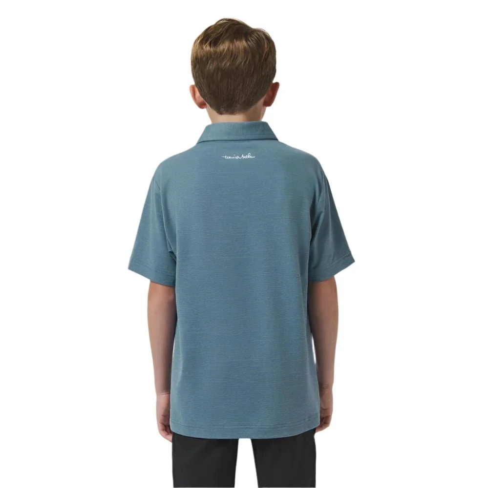 Travis Mathew Junior Boys The Heater Golf Polo - Image 11