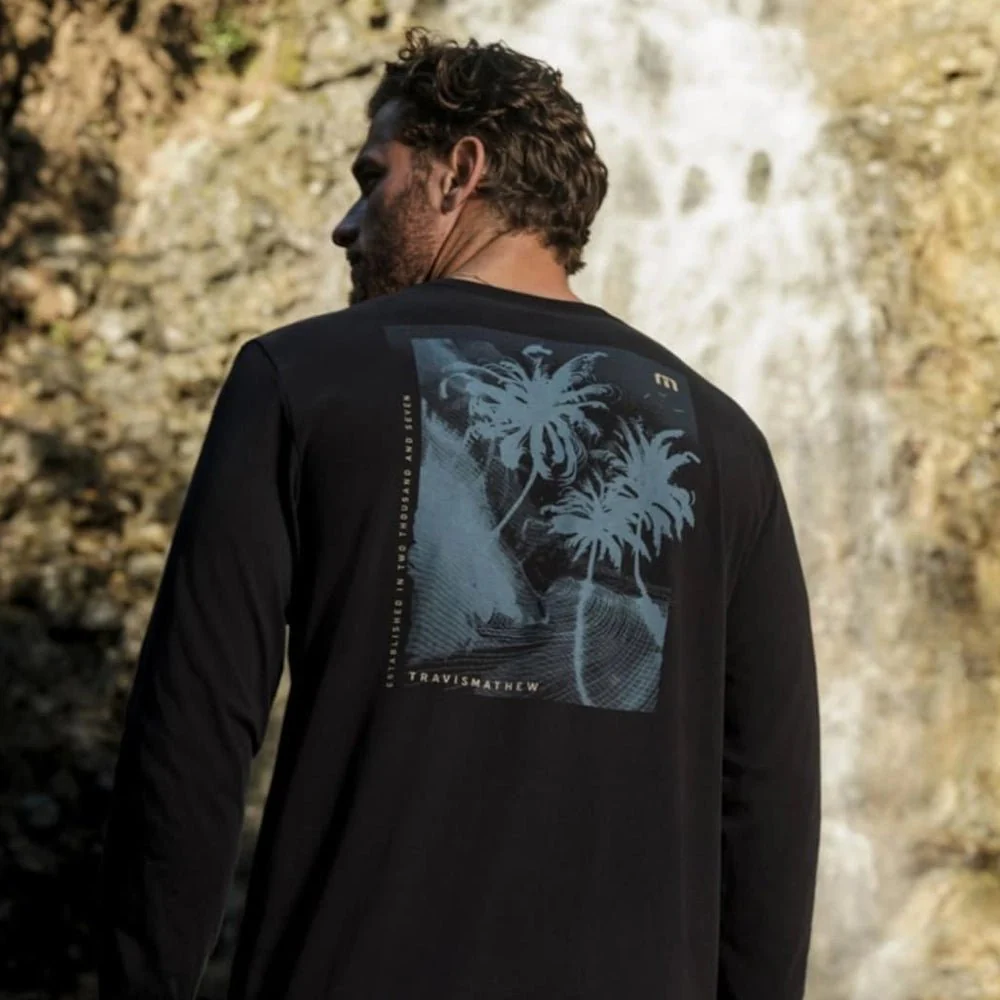 Travis Mathew Laguna Shade Long Sleeve Tee - Image 4