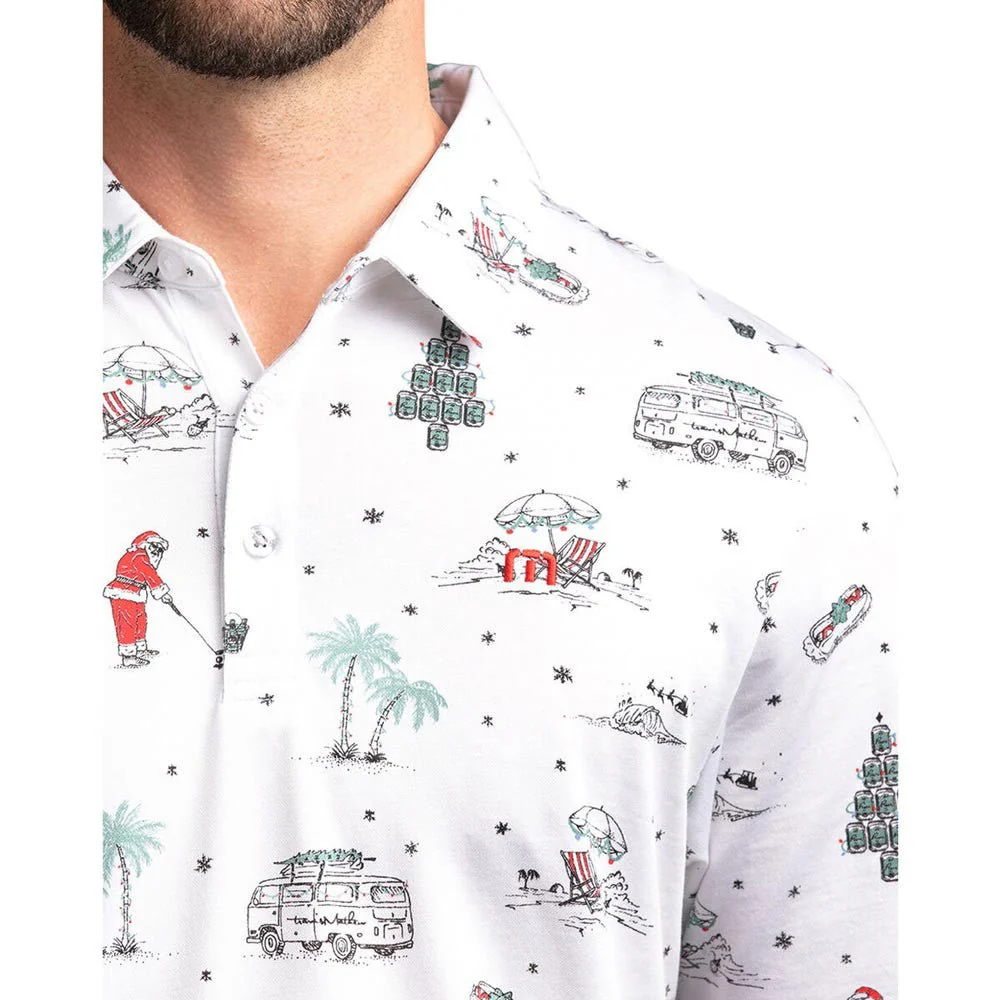 Travis Mathew Tinsel Tradition Polo - Image 8