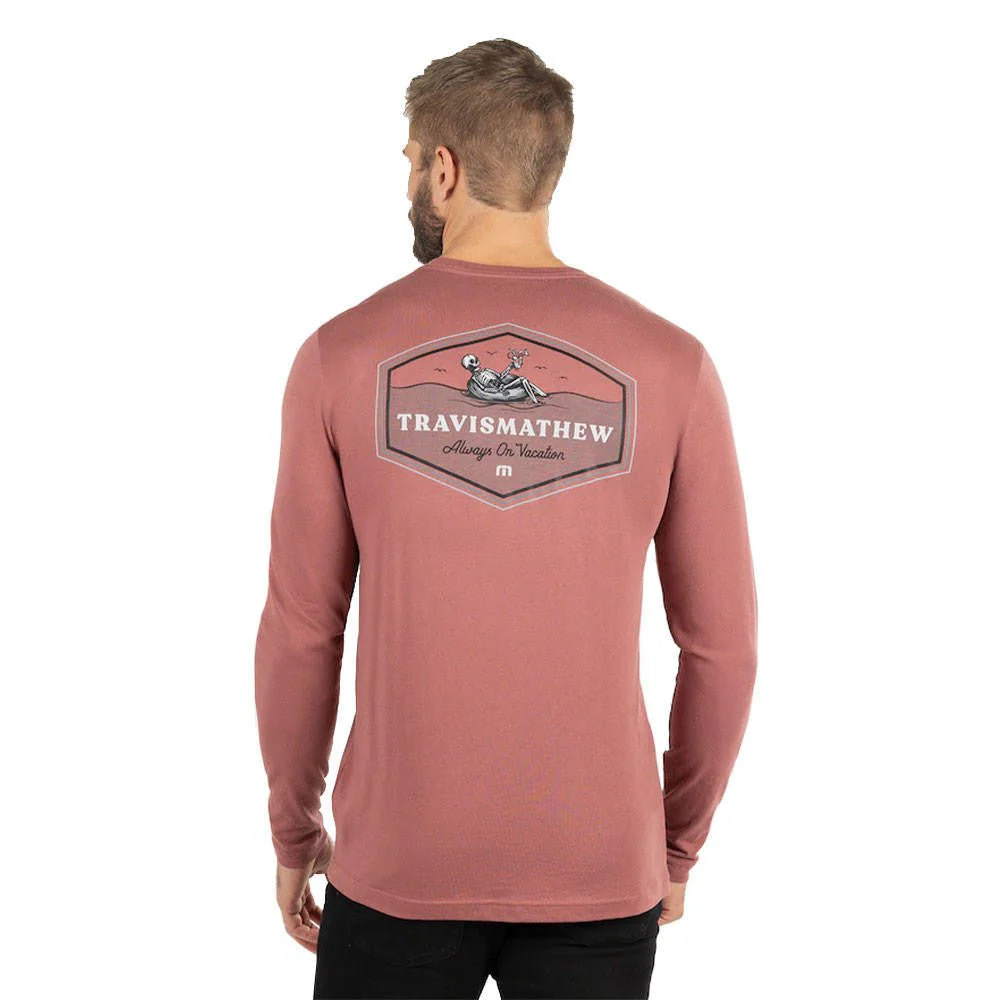 Travis Mathew Wolfsberg Long Sleeve Tee - Image 3