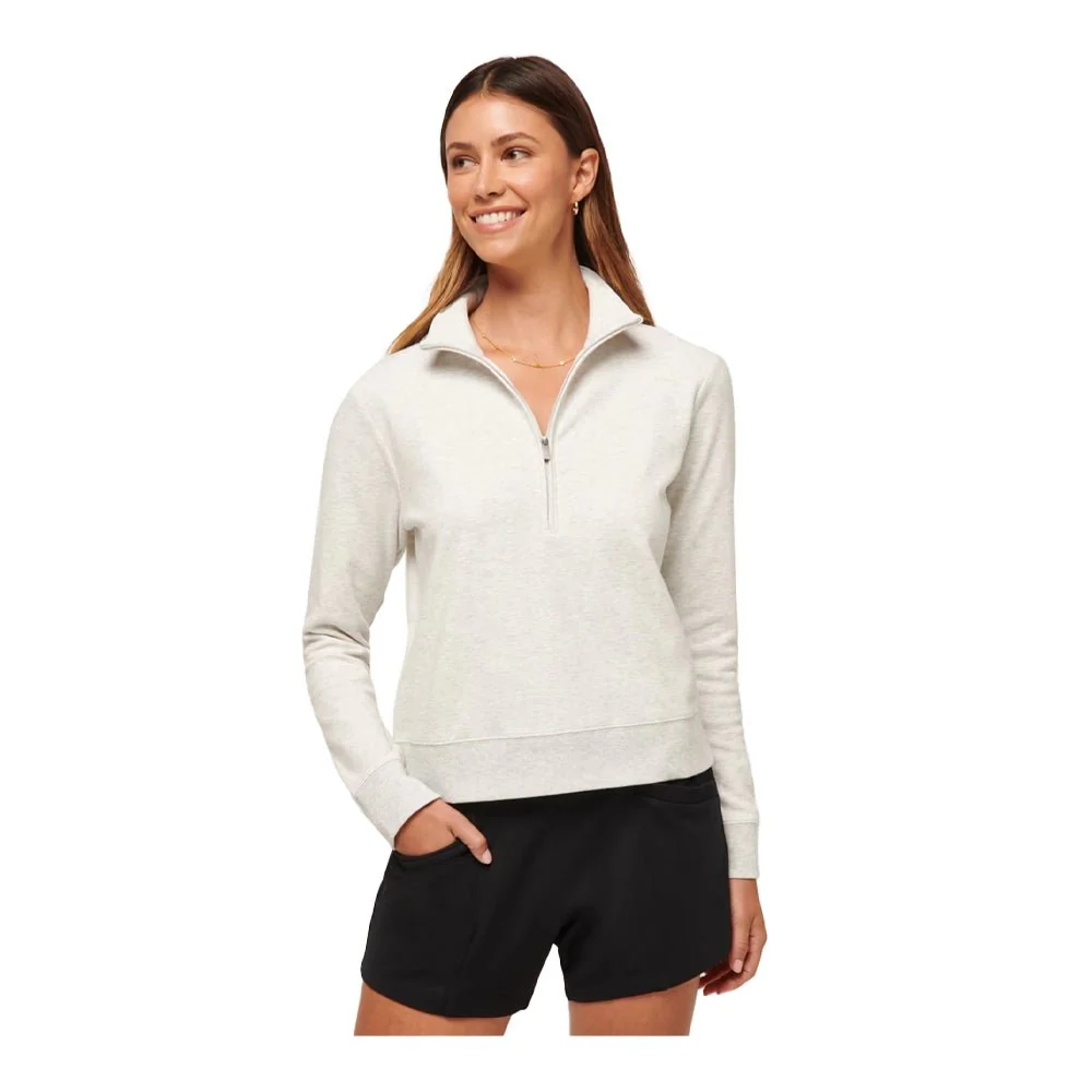 Travis Mathew Women's Cloud 1/2 Zip - Image 4