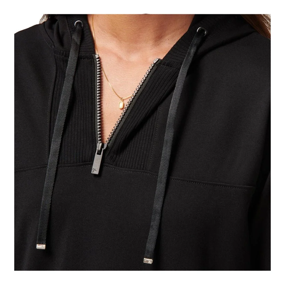 Travis Mathew Women's Friday Pointe 1/2 Zip Hoodie - Image 3