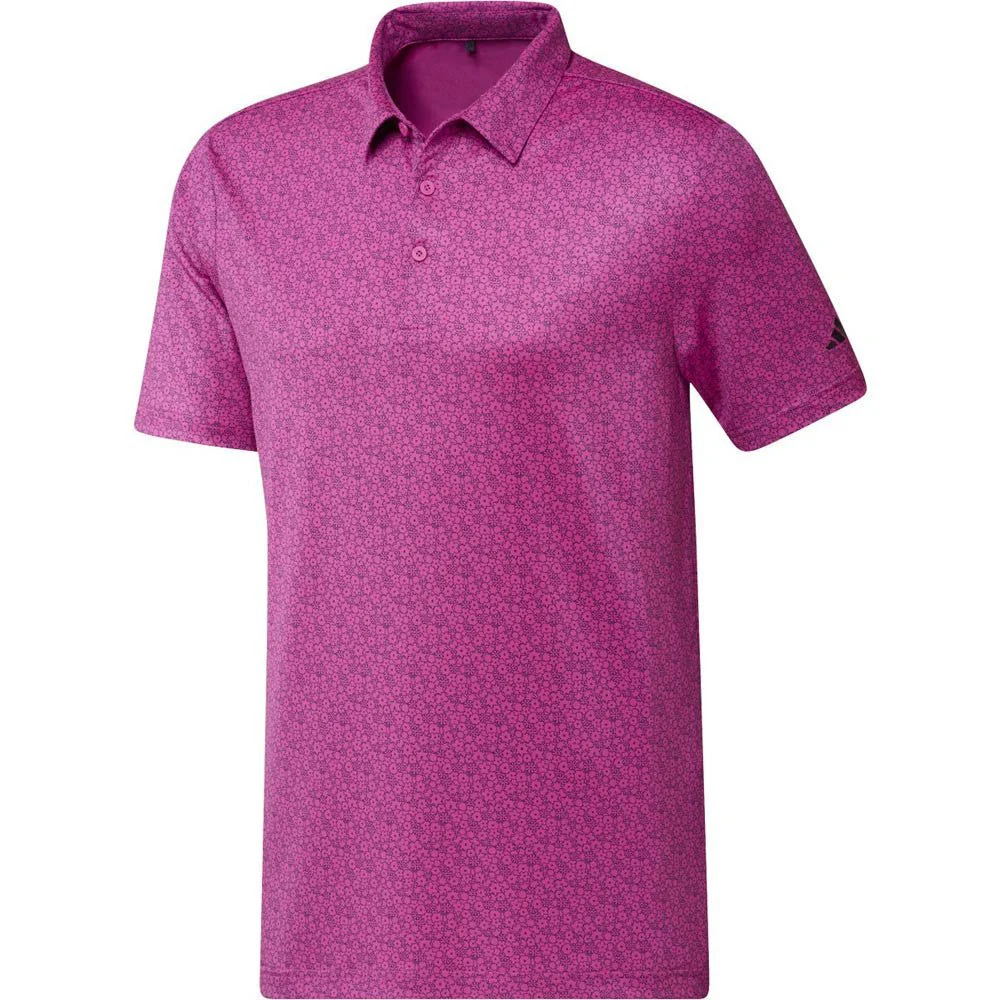 Adidas Ultimate365 Allover Print Polo - Previous Season Style - Image 9