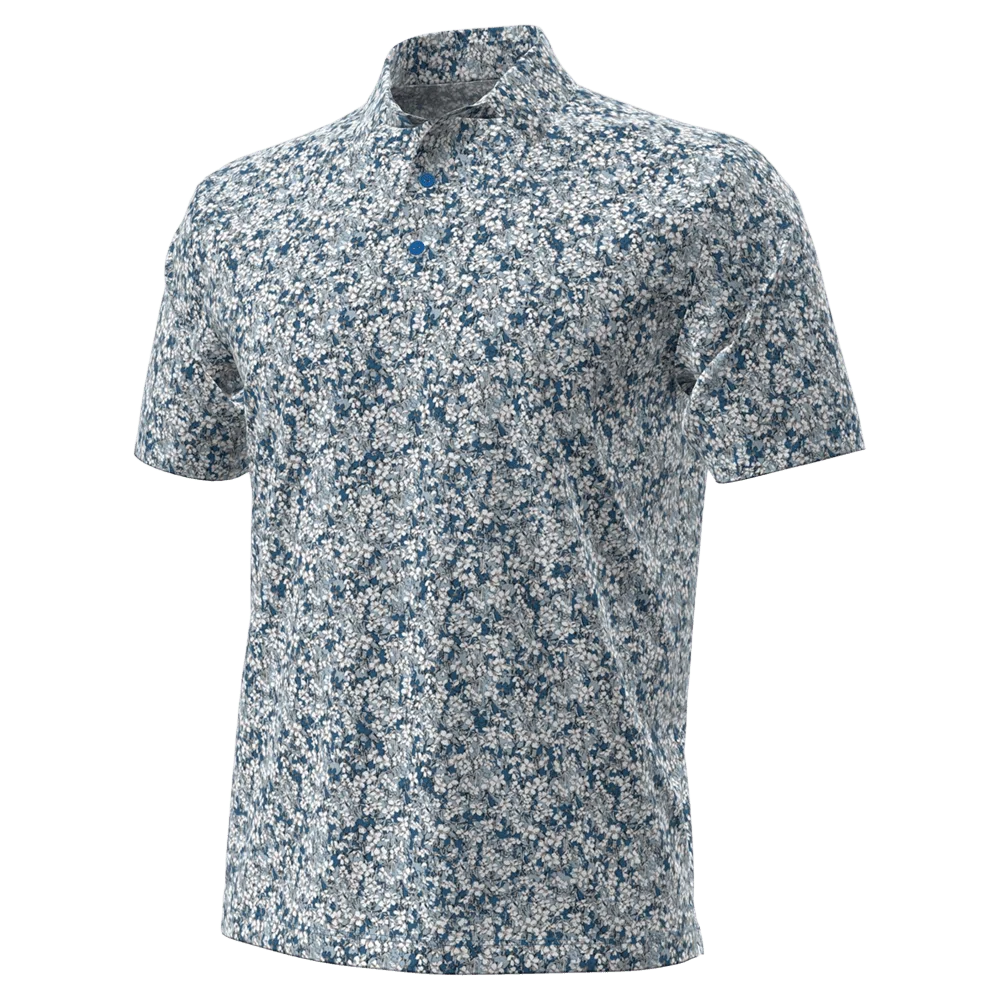 Under Armour Drive Dogwood Print Golf Polo - Image 2