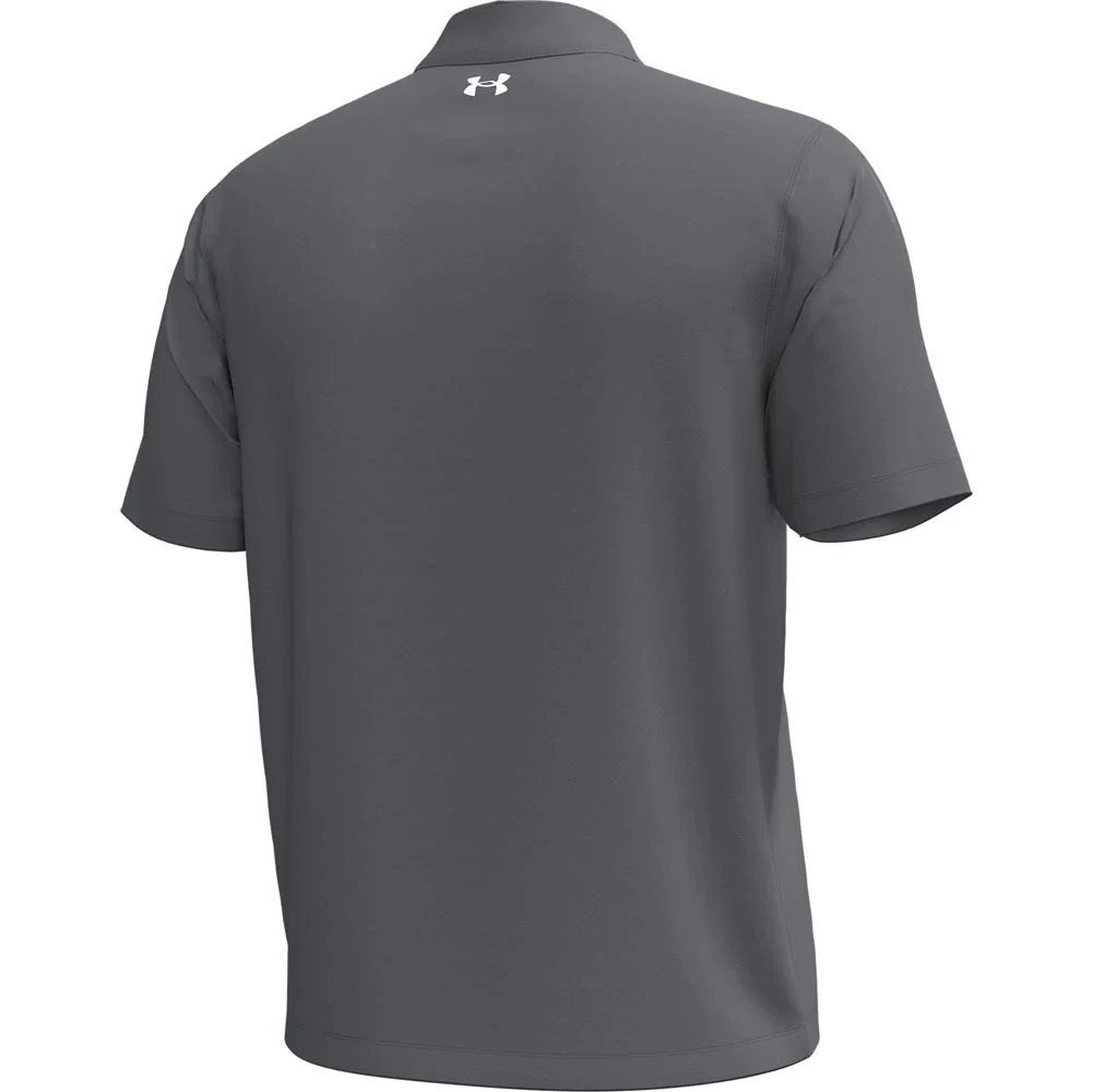 Under Armour Junior Boys T2 Green Pique Golf Polo - Image 4