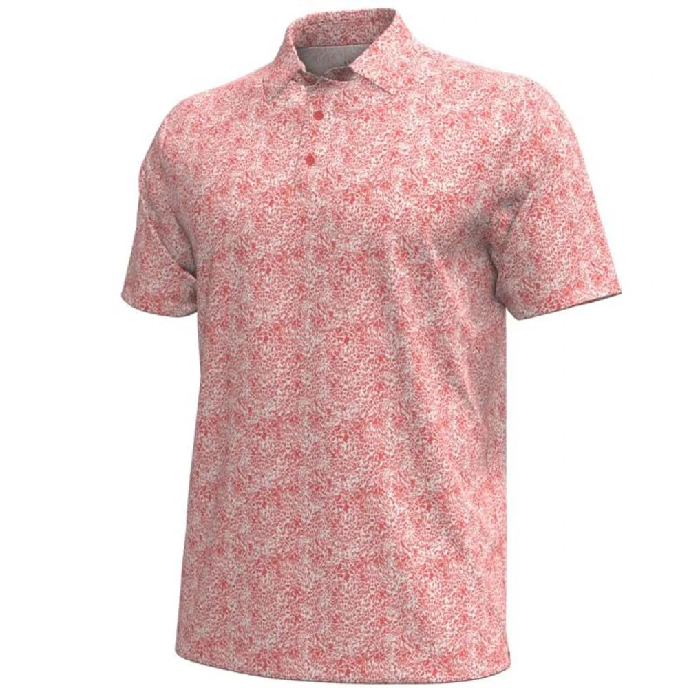 Under Armour Playoff 3.0 Azalea Print Golf Polo - Image 2